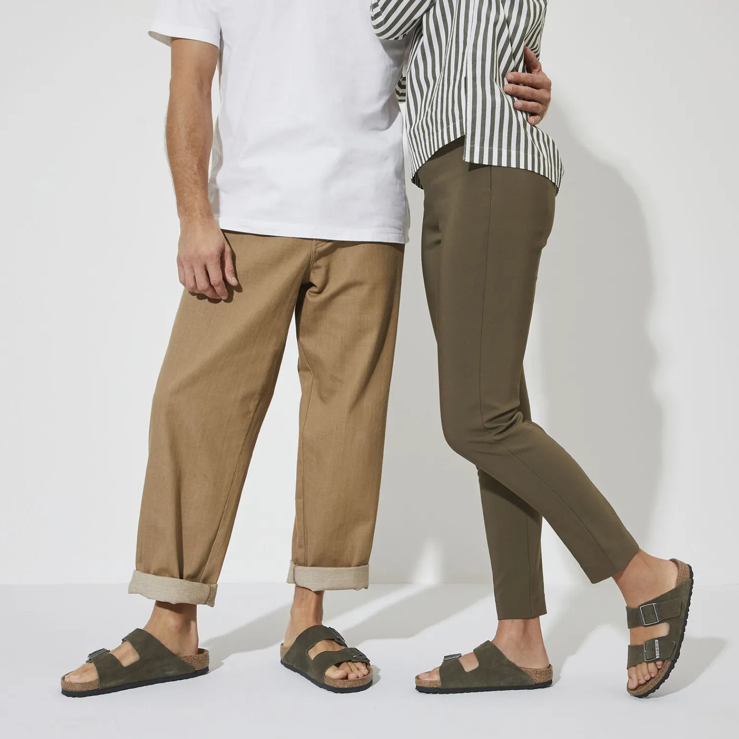 Heren Birkenstock Twee Riemen-Arizona