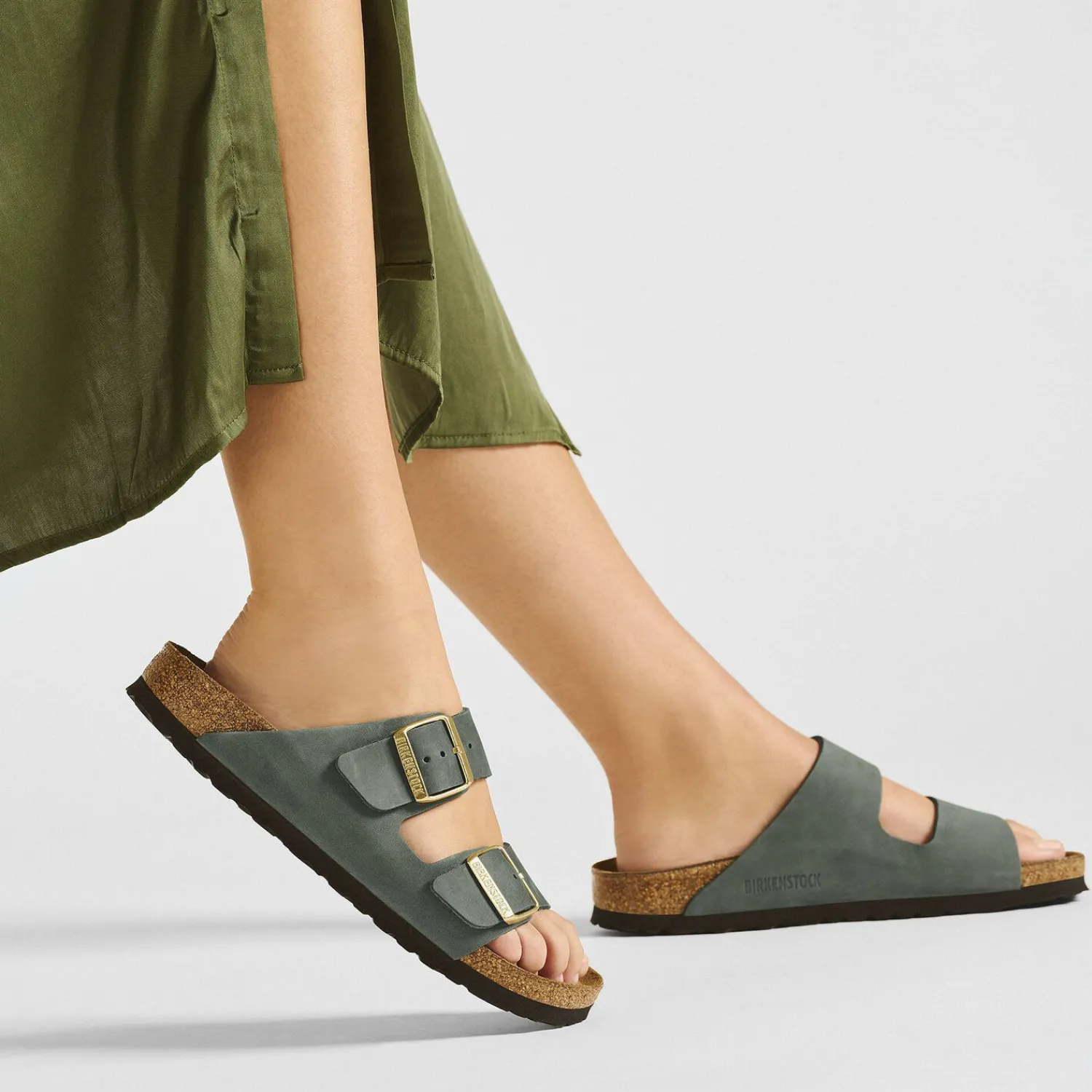Dames Birkenstock Twee Riemen-Arizona