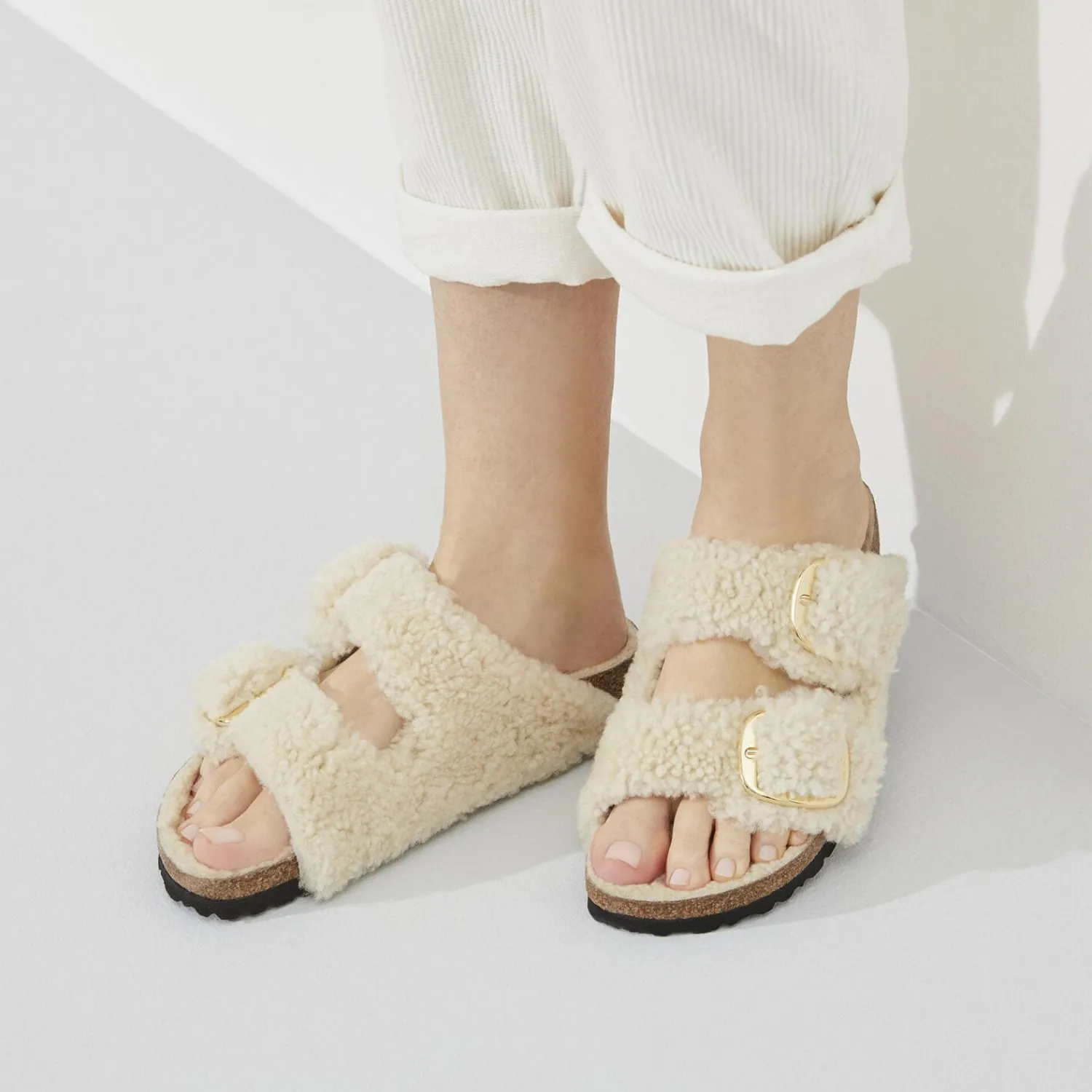 Dames Birkenstock Twee Riemen-Arizona Big Buckle