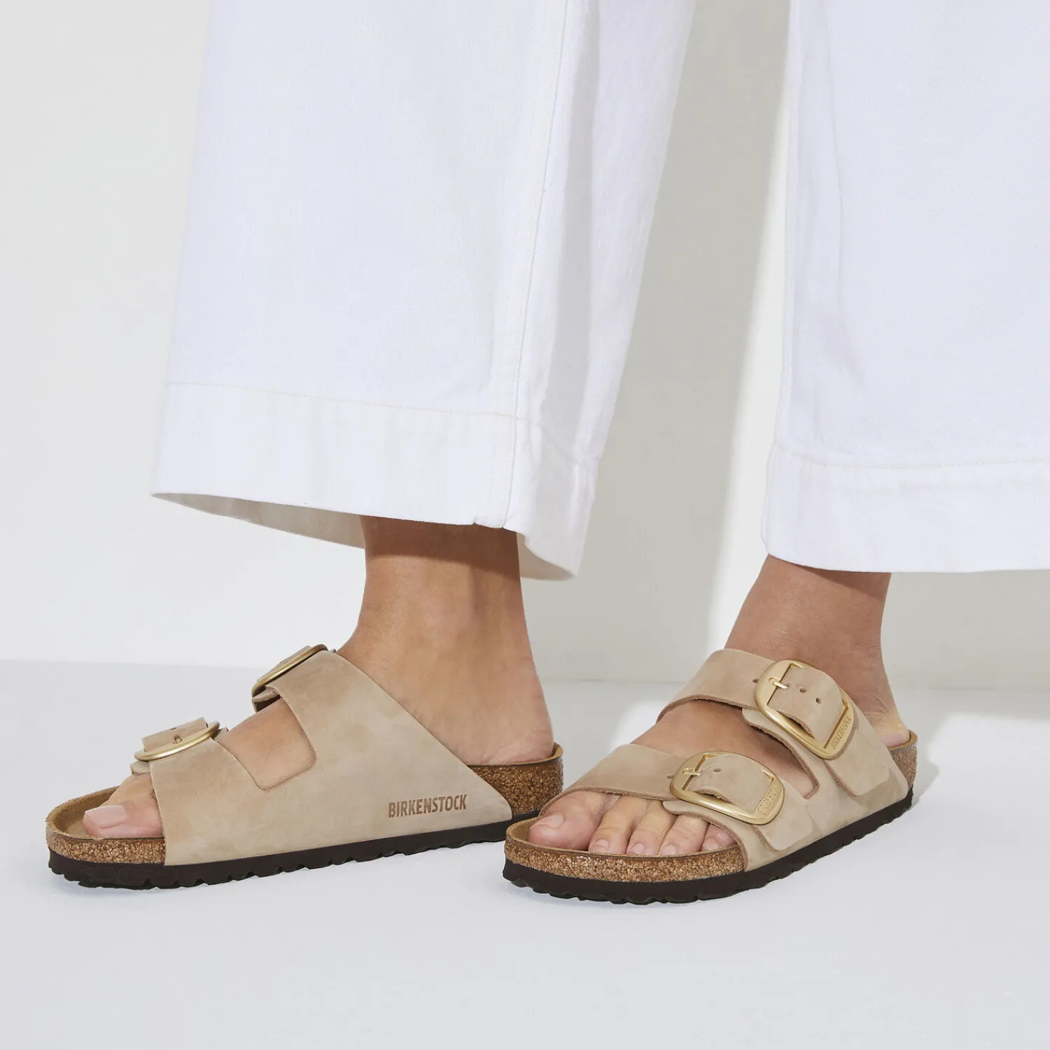 Dames Birkenstock Twee Riemen-Arizona Big Buckle