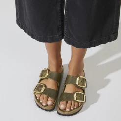 Dames Birkenstock Twee Riemen-Arizona Big Buckle