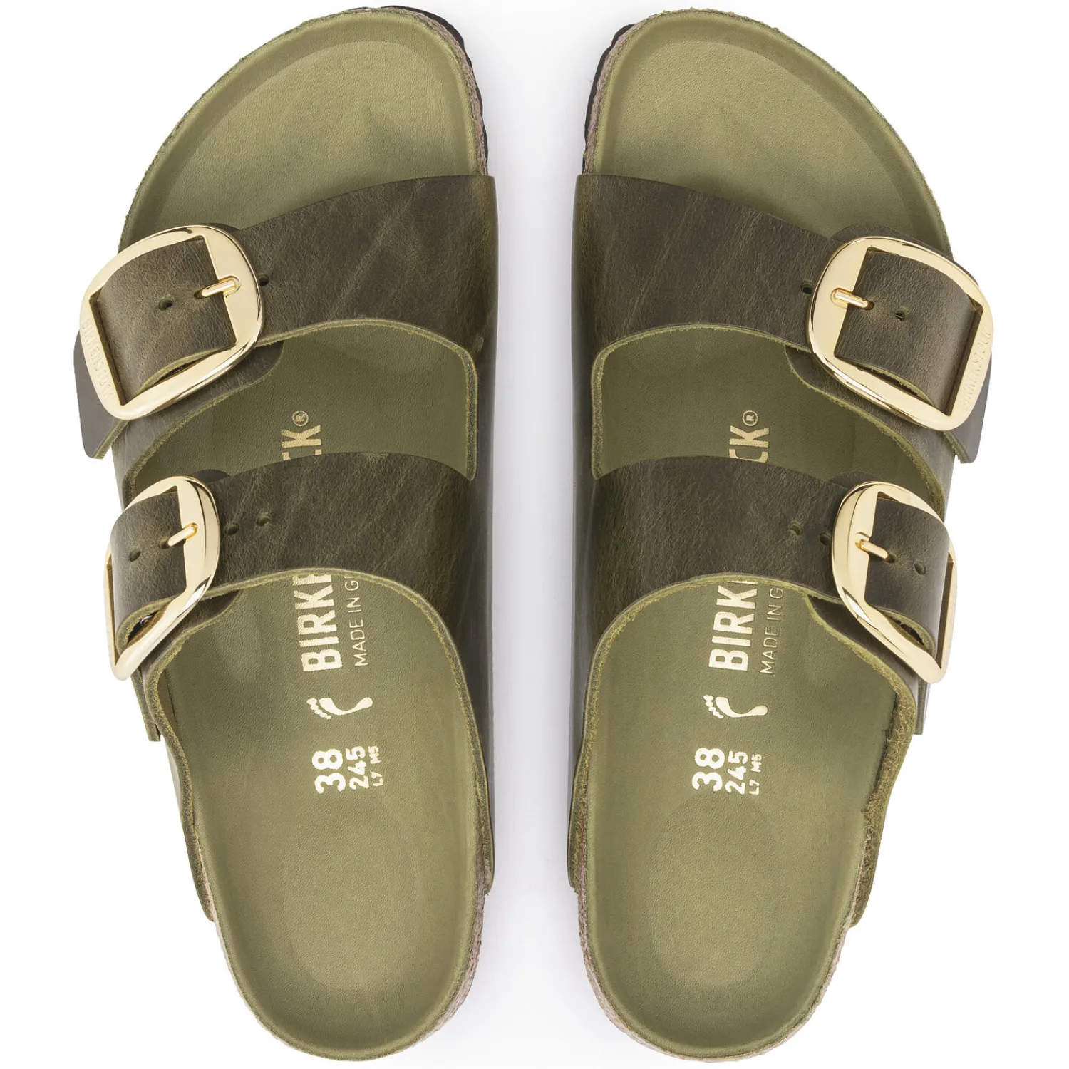 Dames Birkenstock Twee Riemen-Arizona Big Buckle