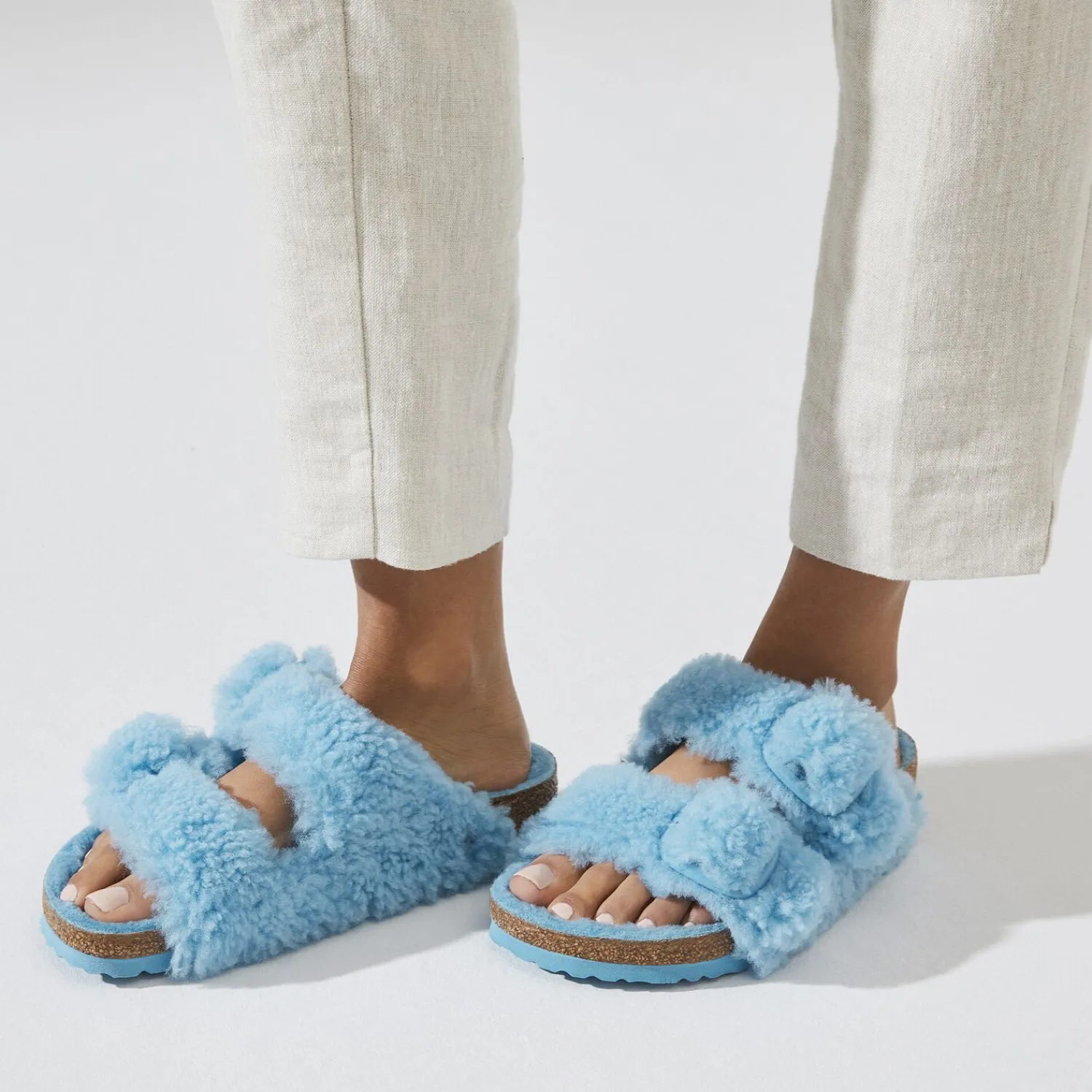 Dames Birkenstock Twee Riemen-Arizona Big Buckle