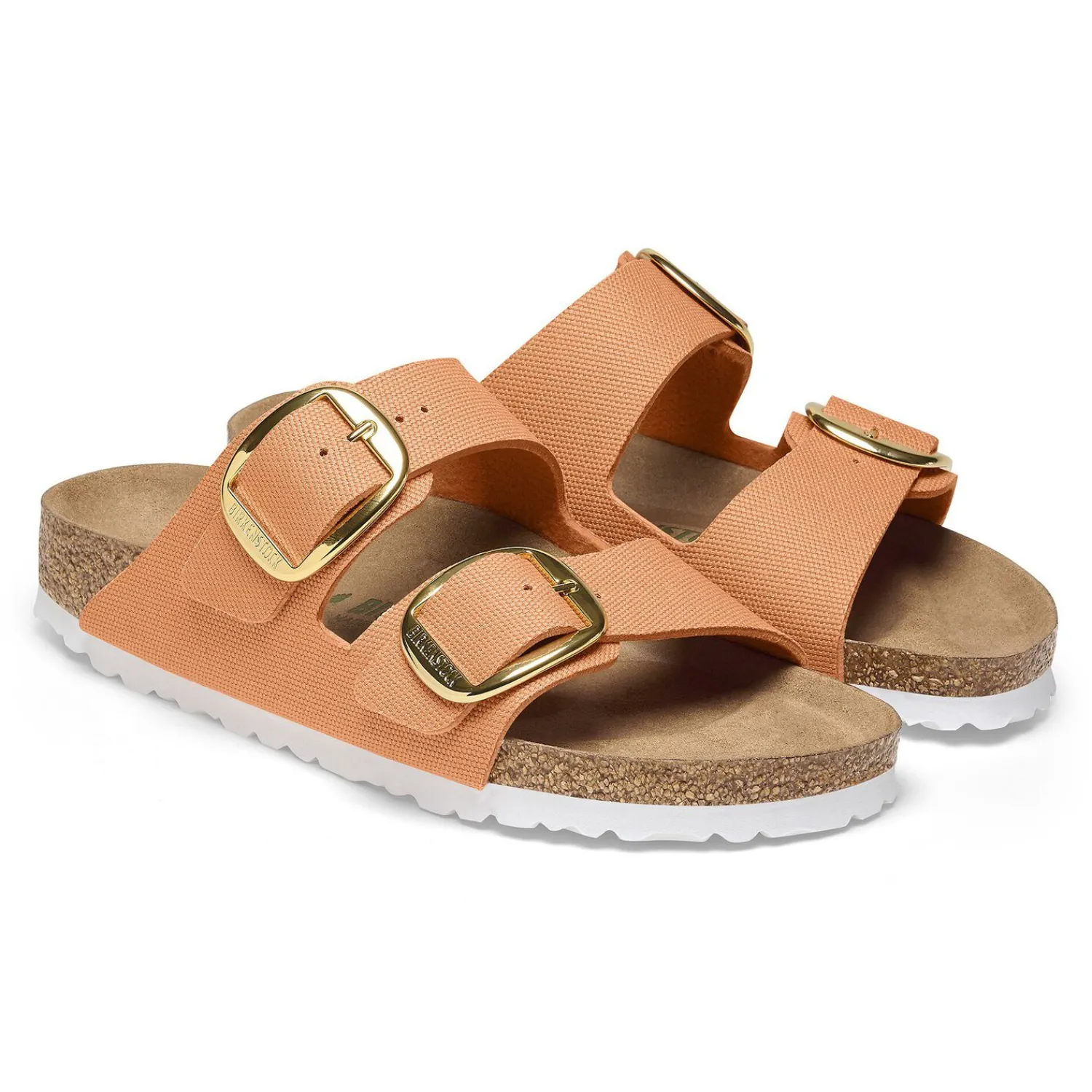 Dames Birkenstock Twee Riemen-Arizona Big Buckle Rivet Logo