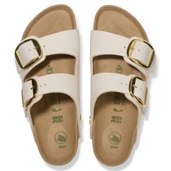 Dames Birkenstock Twee Riemen-Arizona Big Buckle Rivet Logo