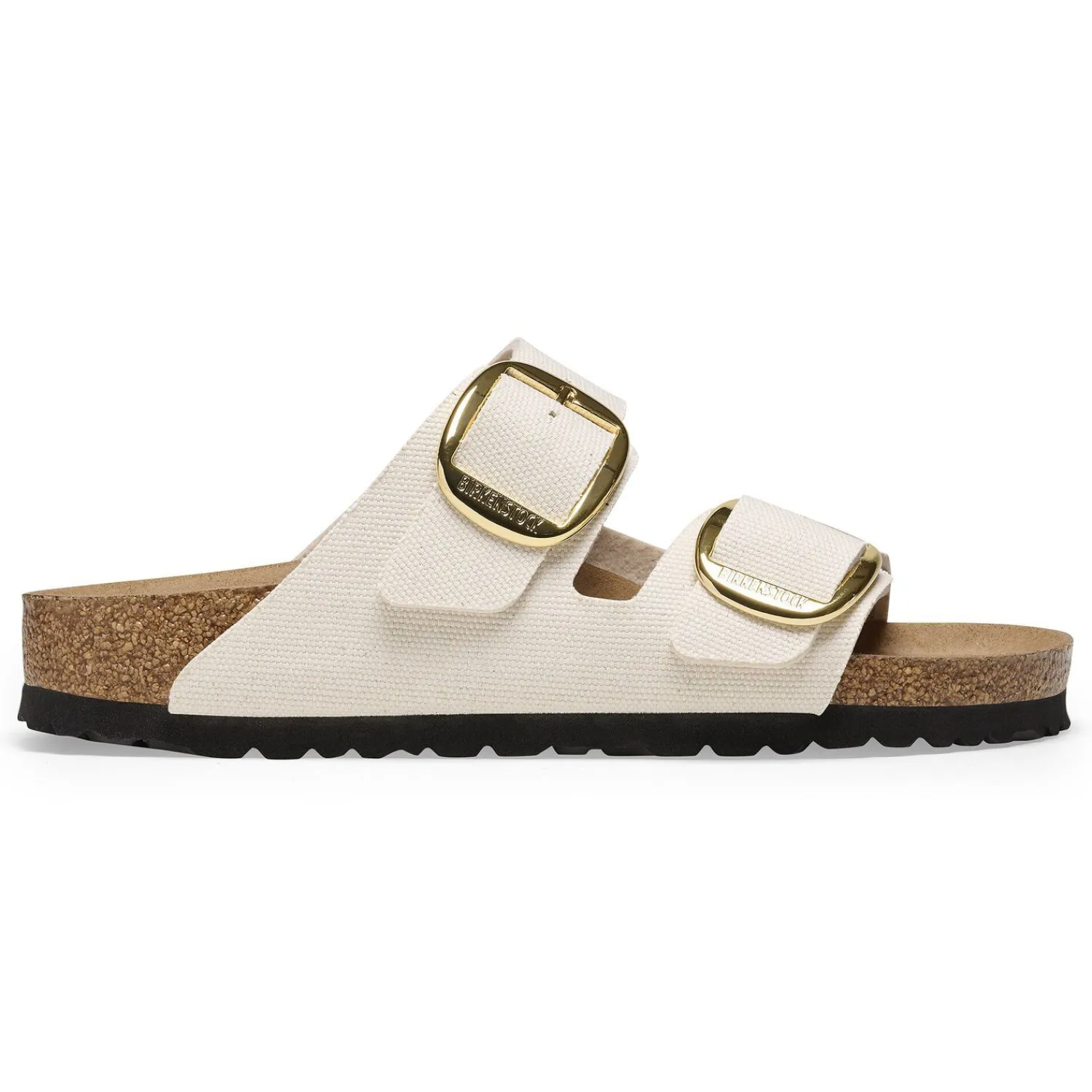 Dames Birkenstock Twee Riemen-Arizona Big Buckle Rivet Logo
