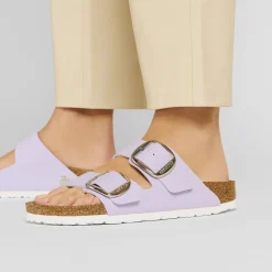 Dames Birkenstock Twee Riemen-Arizona Big Buckle Rivet Logo