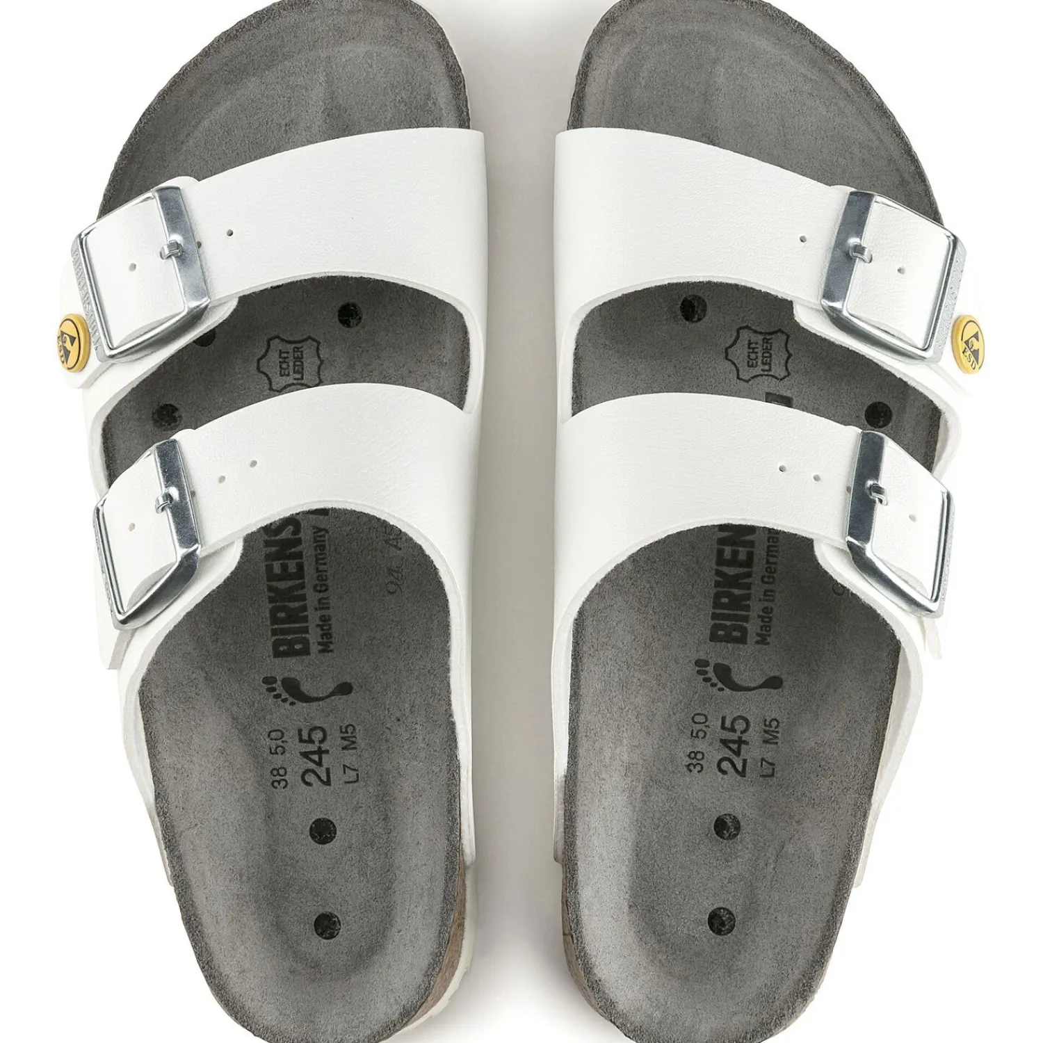 Heren Birkenstock Twee Riemen-Arizona Esd