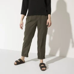 Heren Birkenstock Twee Riemen-Arizona Lamsvel