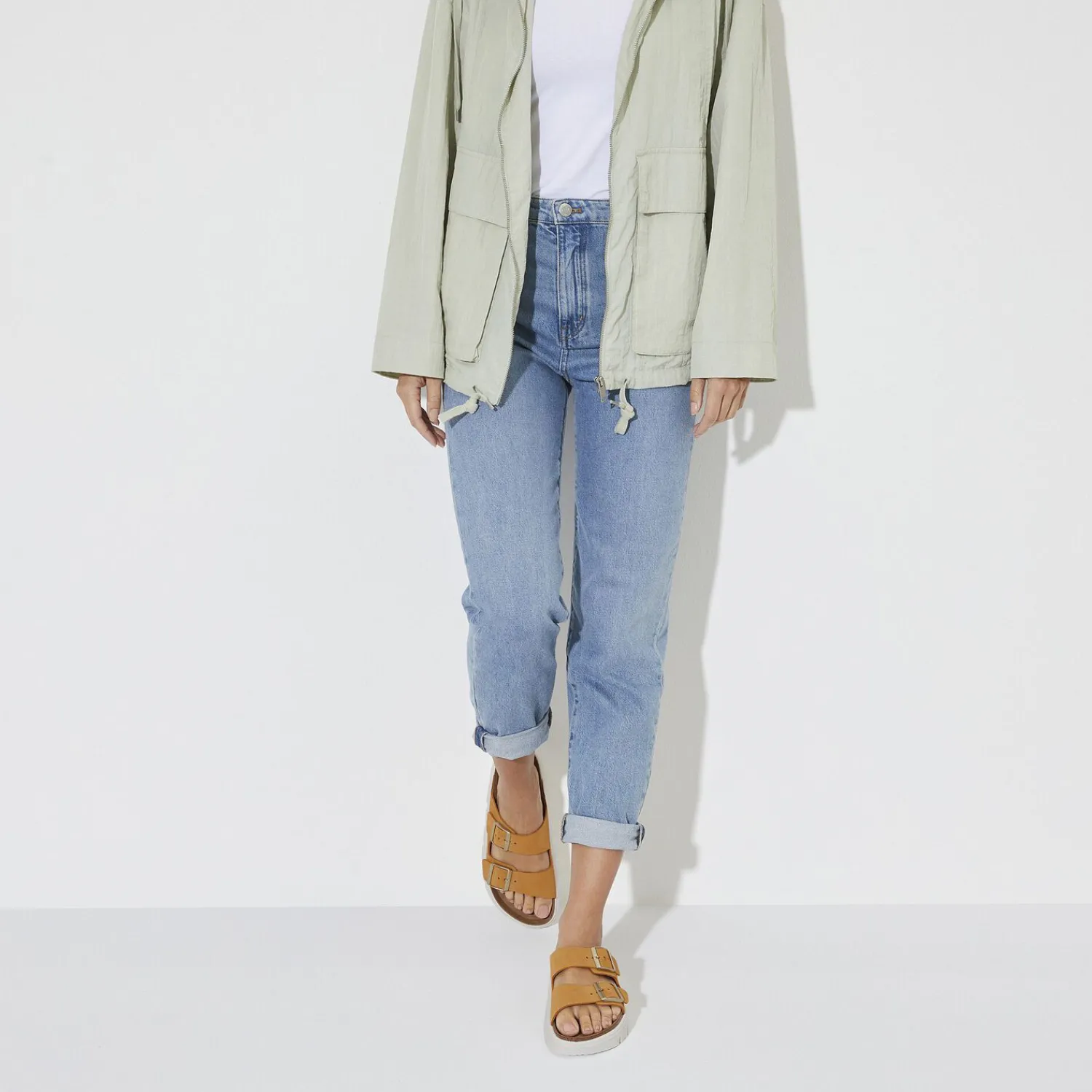 Dames Birkenstock Plateau-Arizona Pap Chunky