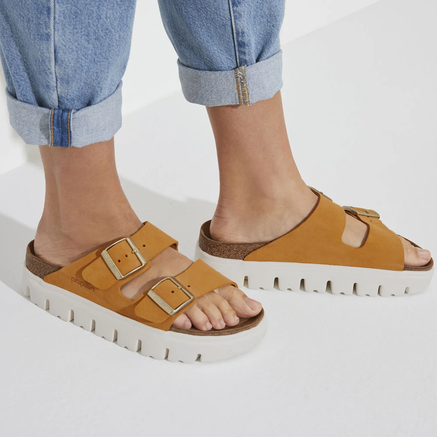 Dames Birkenstock Plateau-Arizona Pap Chunky