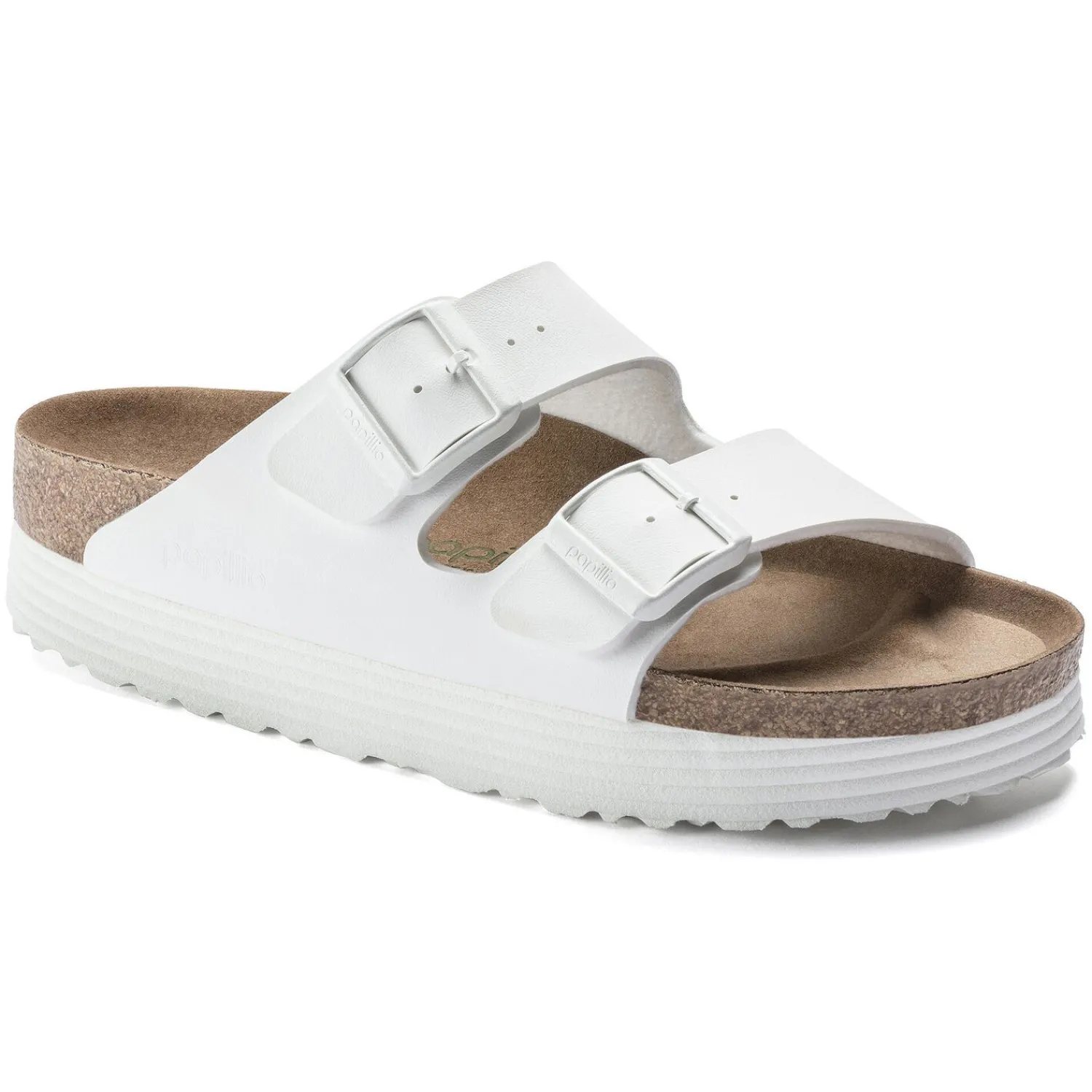 Dames Birkenstock Plateau-Arizona Platform Veganistisch
