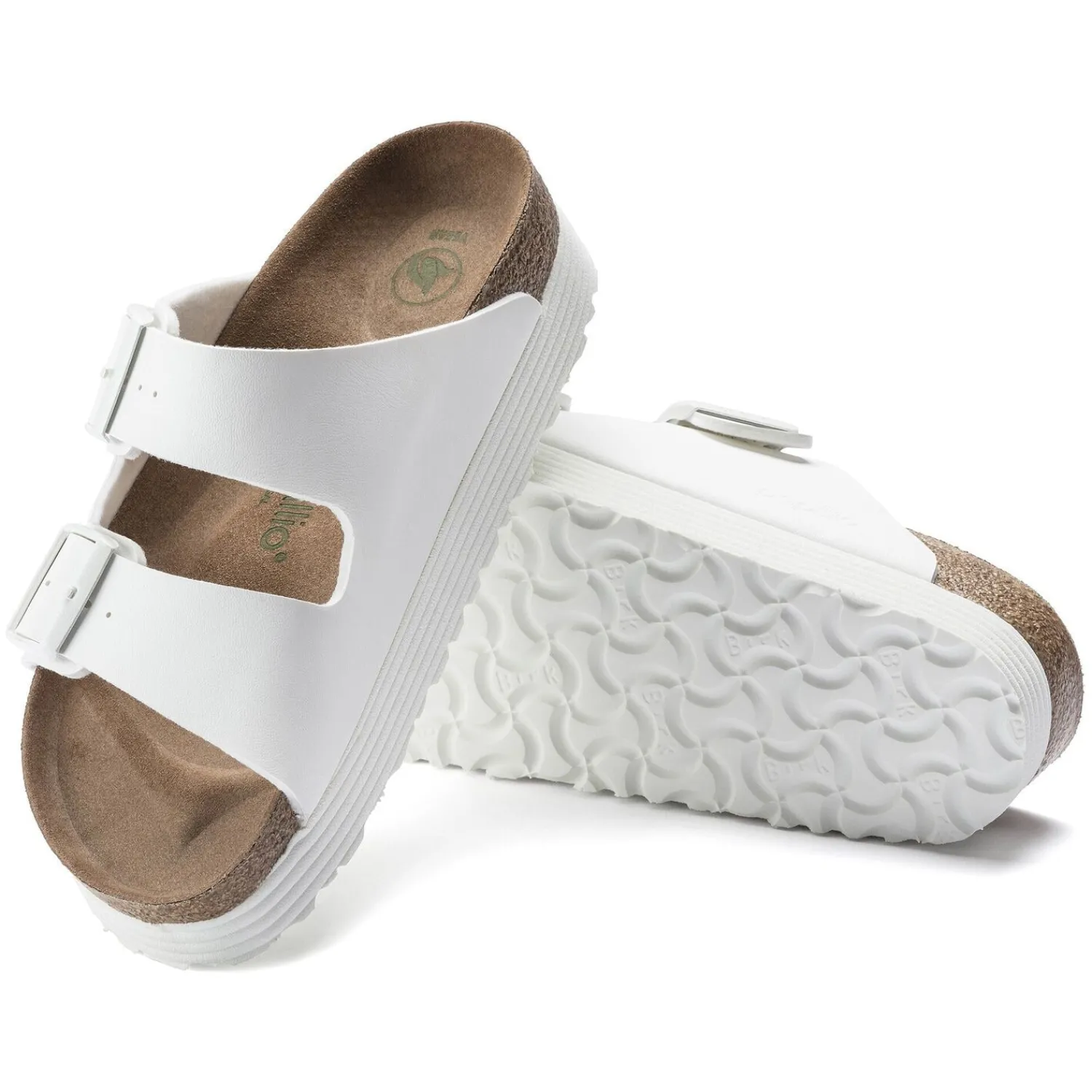 Dames Birkenstock Plateau-Arizona Platform Veganistisch