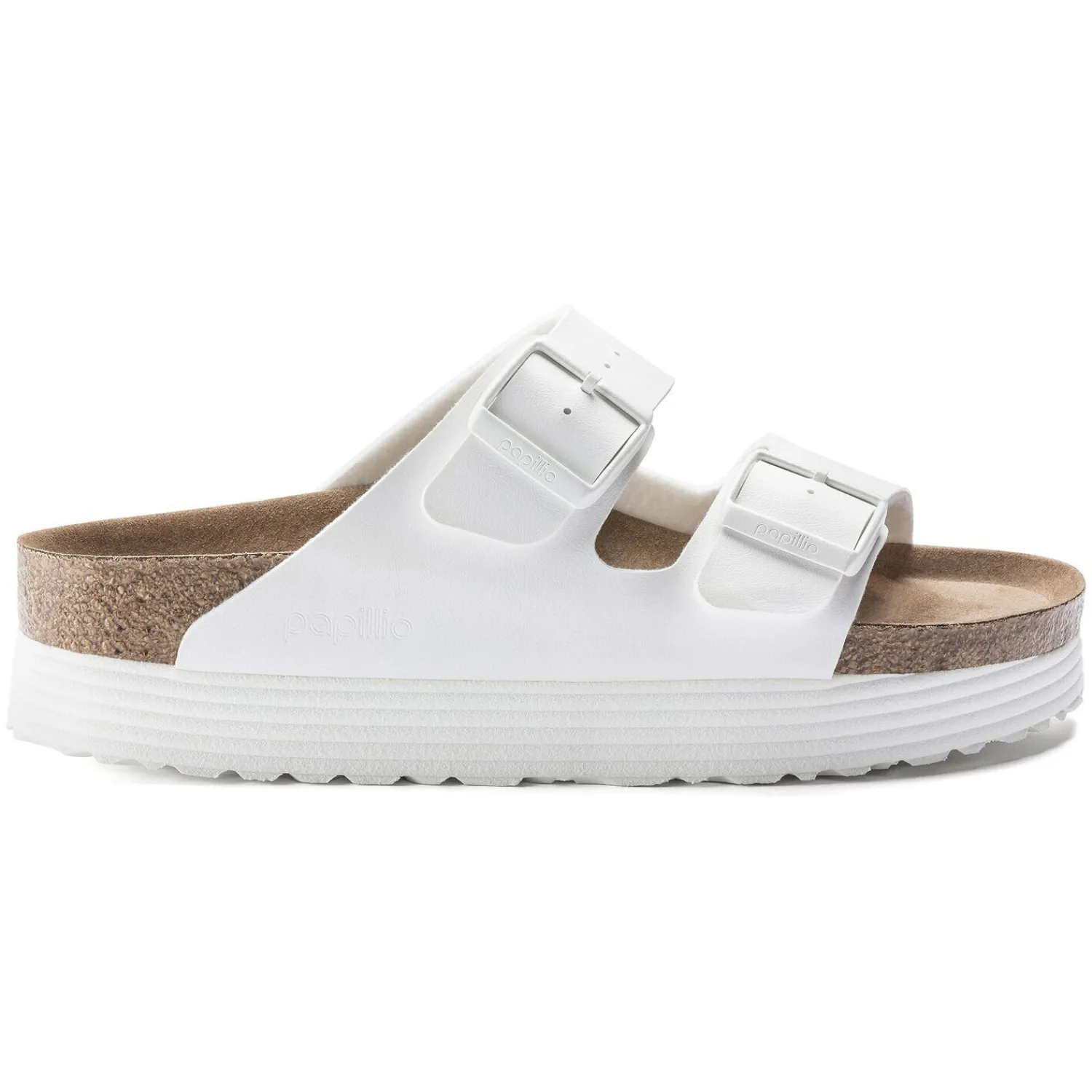 Dames Birkenstock Plateau-Arizona Platform Veganistisch