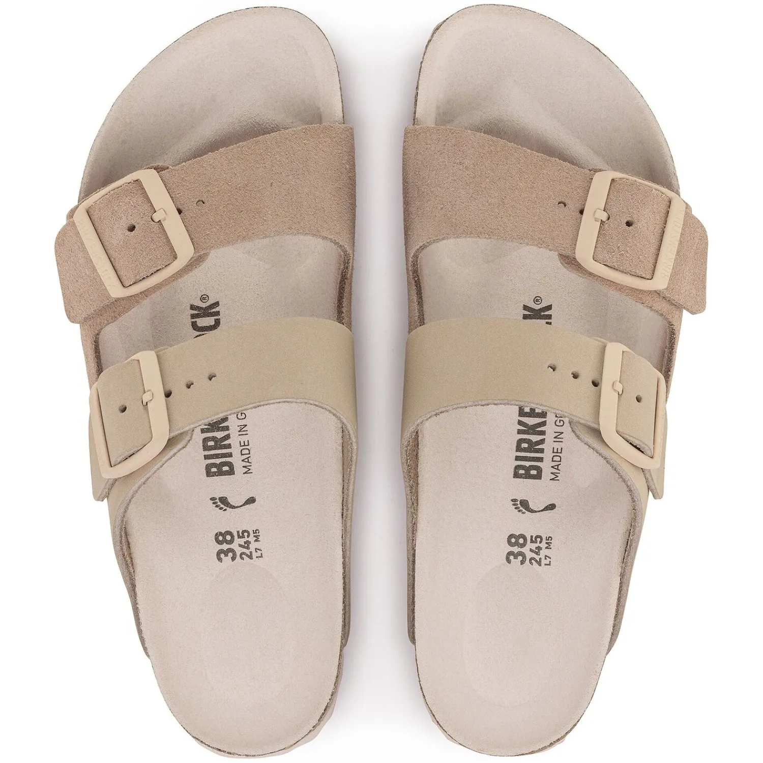 Dames Birkenstock Twee Riemen-Arizona Split