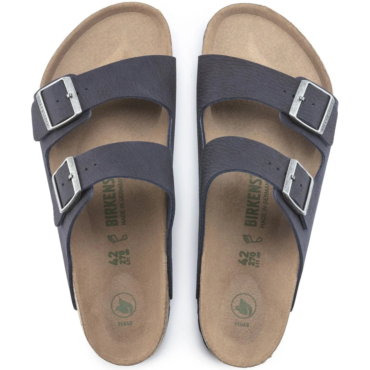 Heren Birkenstock Twee Riemen-Arizona Veganistisch
