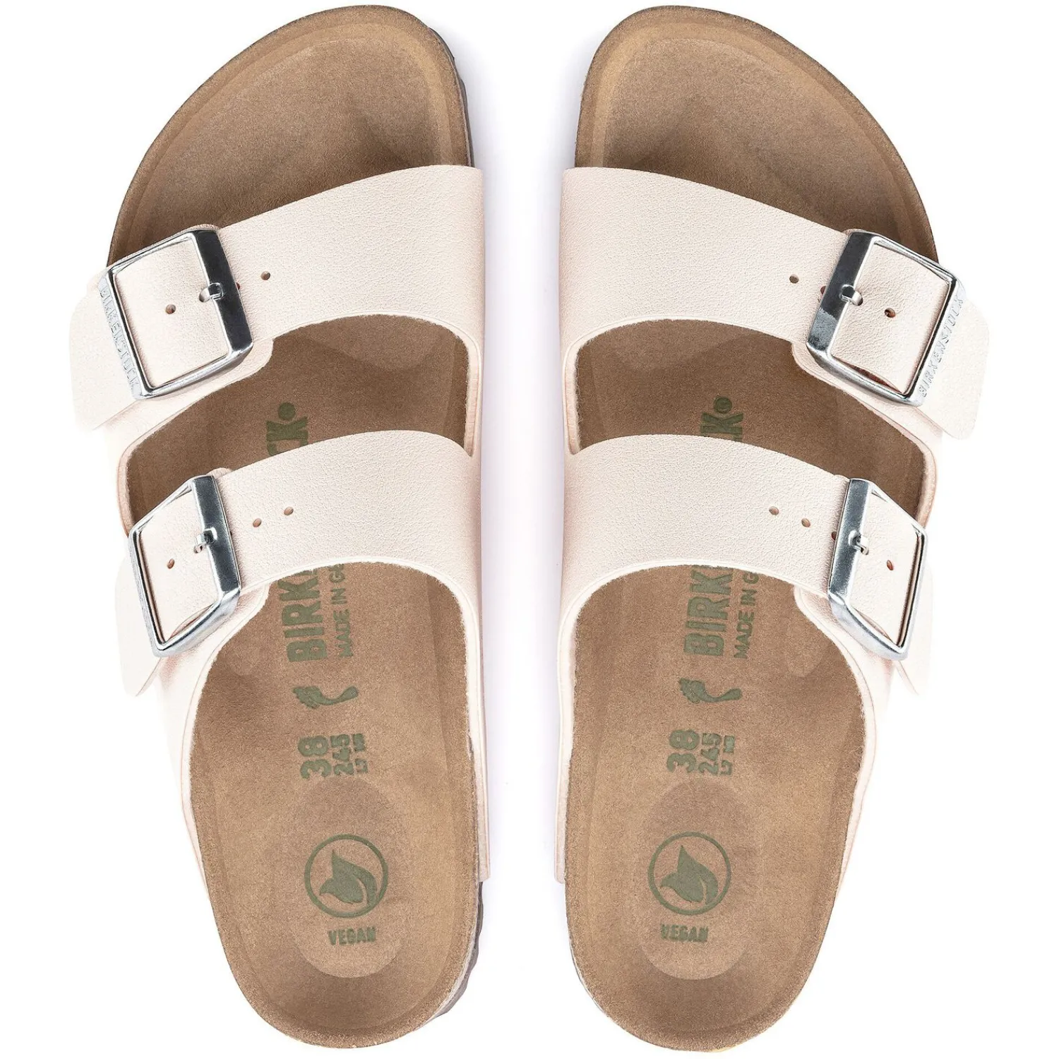 Dames Birkenstock Twee Riemen-Arizona Veganistisch