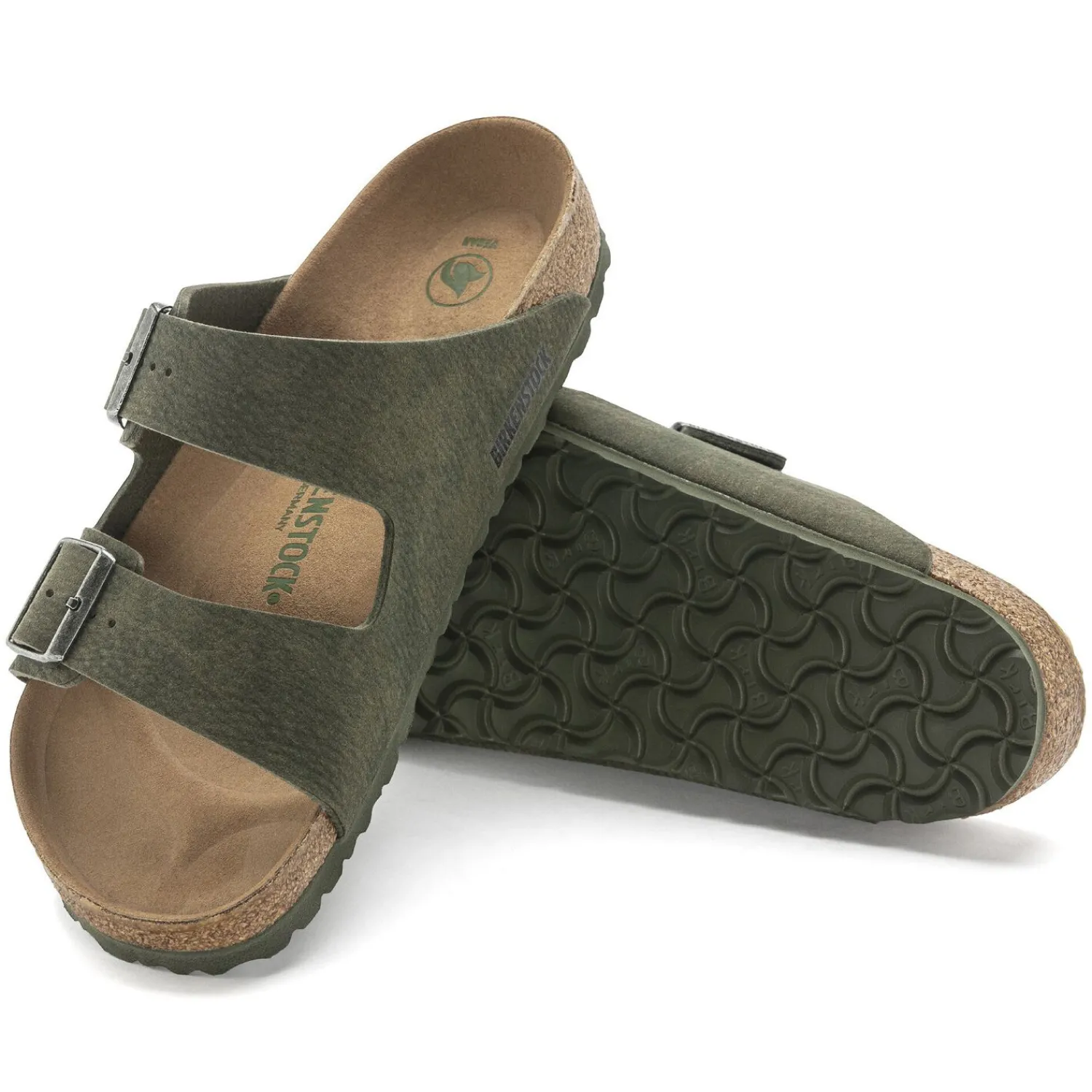 Heren Birkenstock Twee Riemen-Arizona Veganistisch