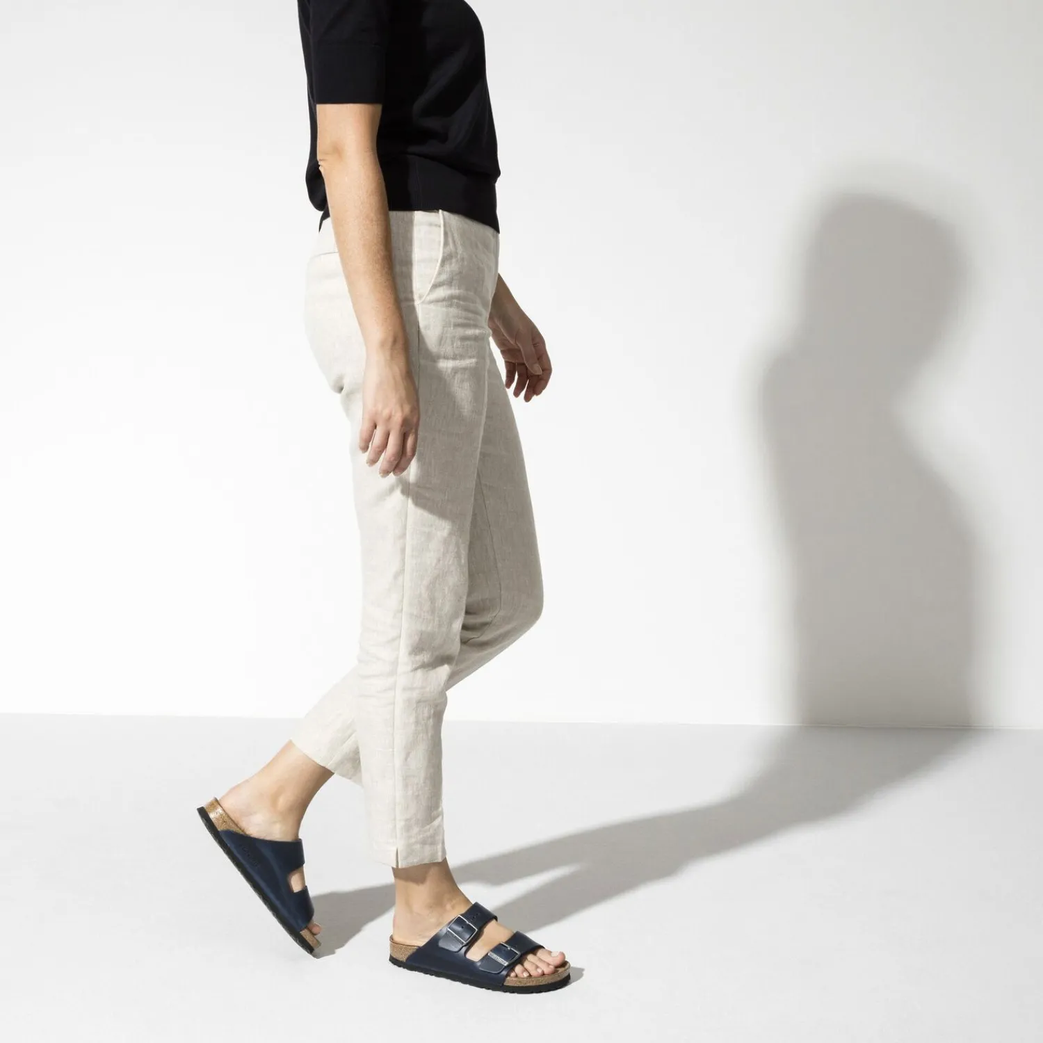 Heren Birkenstock Twee Riemen-Arizona Zacht Voetbed