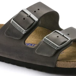 Heren Birkenstock Twee Riemen-Arizona Zacht Voetbed