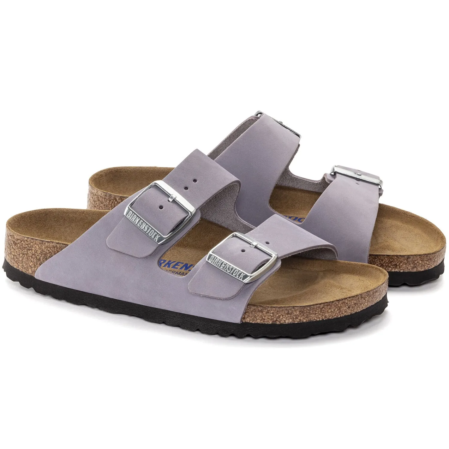 Dames Birkenstock Twee Riemen-Arizona Zacht Voetbed