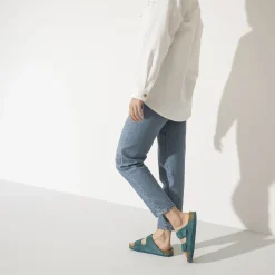 Heren Birkenstock Twee Riemen-Arizona Zacht Voetbed