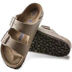 Heren Birkenstock Twee Riemen-Arizona Zacht Voetbed