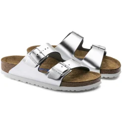 Dames Birkenstock Twee Riemen-Arizona Zacht Voetbed