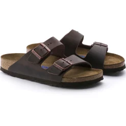 Heren Birkenstock Twee Riemen-Arizona Zacht Voetbed