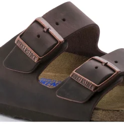Heren Birkenstock Twee Riemen-Arizona Zacht Voetbed