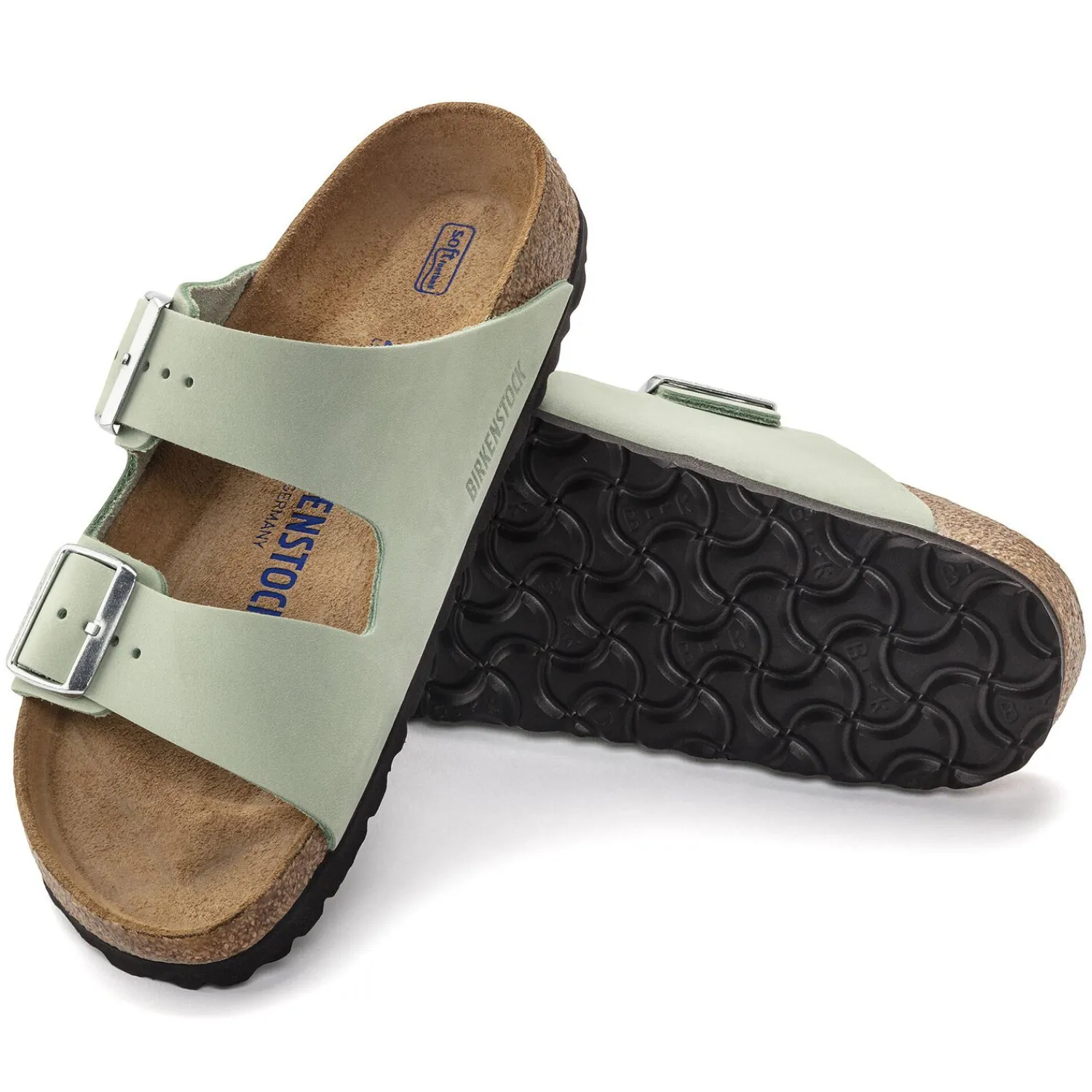 Dames Birkenstock Twee Riemen-Arizona Zacht Voetbed