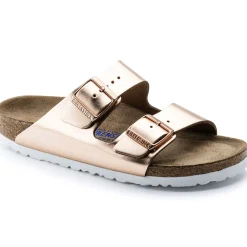 Dames Birkenstock Twee Riemen-Arizona Zacht Voetbed