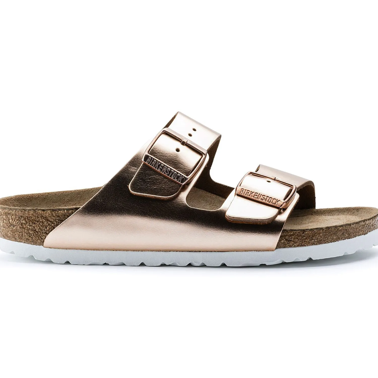 Dames Birkenstock Twee Riemen-Arizona Zacht Voetbed