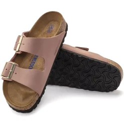 Dames Birkenstock Twee Riemen-Arizona Zacht Voetbed
