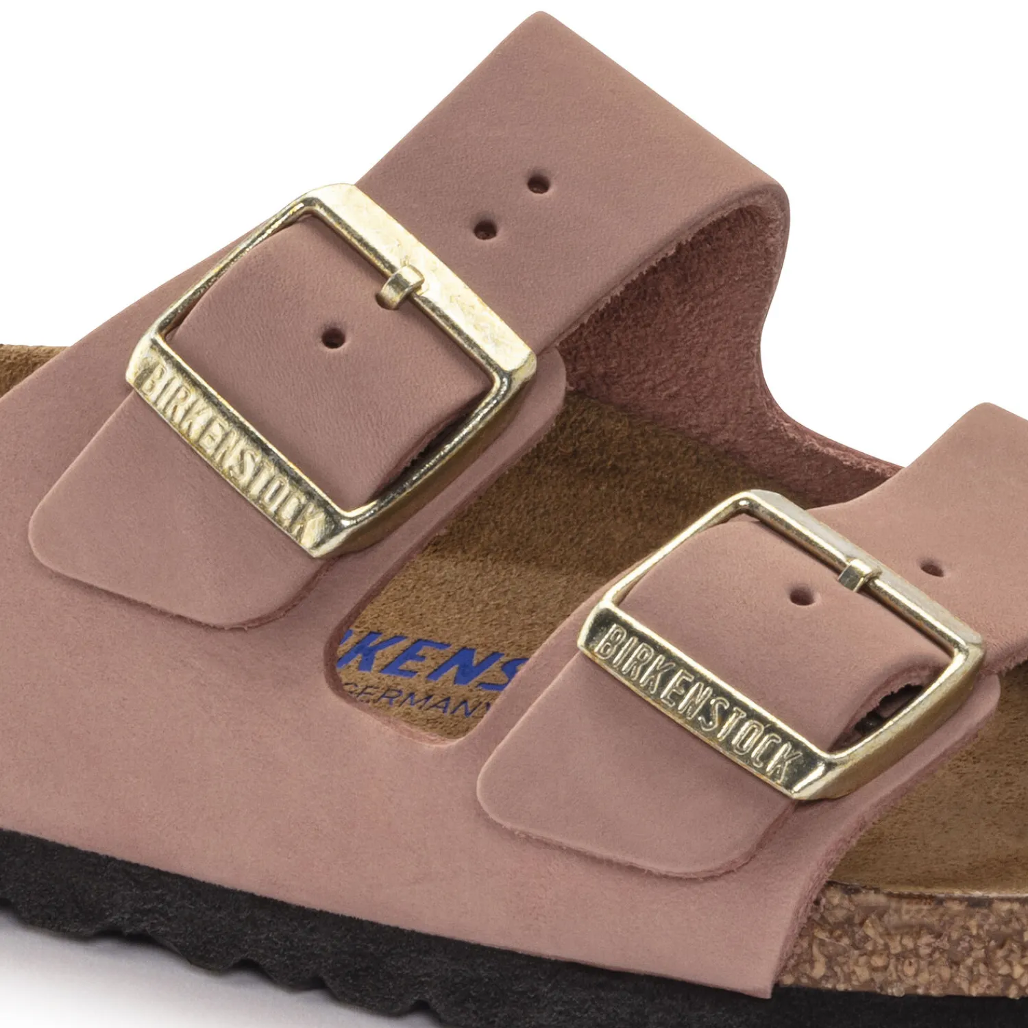 Dames Birkenstock Twee Riemen-Arizona Zacht Voetbed