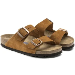 Heren Birkenstock Twee Riemen-Arizona Zacht Voetbed