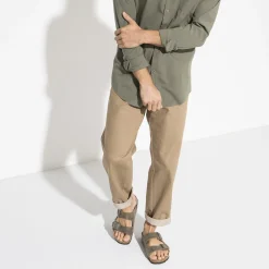 Heren Birkenstock Twee Riemen-Arizona Zacht Voetbed