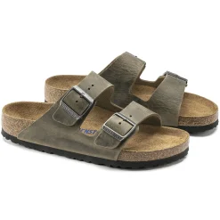 Heren Birkenstock Twee Riemen-Arizona Zacht Voetbed