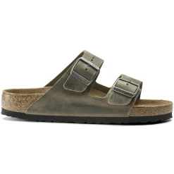 Heren Birkenstock Twee Riemen-Arizona Zacht Voetbed