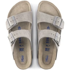 Heren Birkenstock Twee Riemen-Arizona Zacht Voetbed