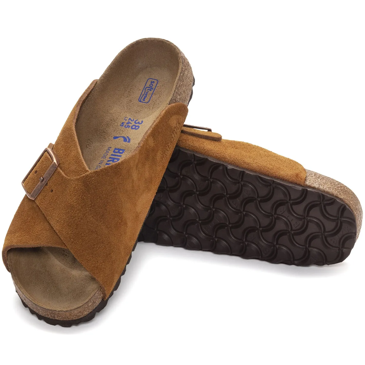 Dames Birkenstock Een Riem-Arosa Zacht Voetbed