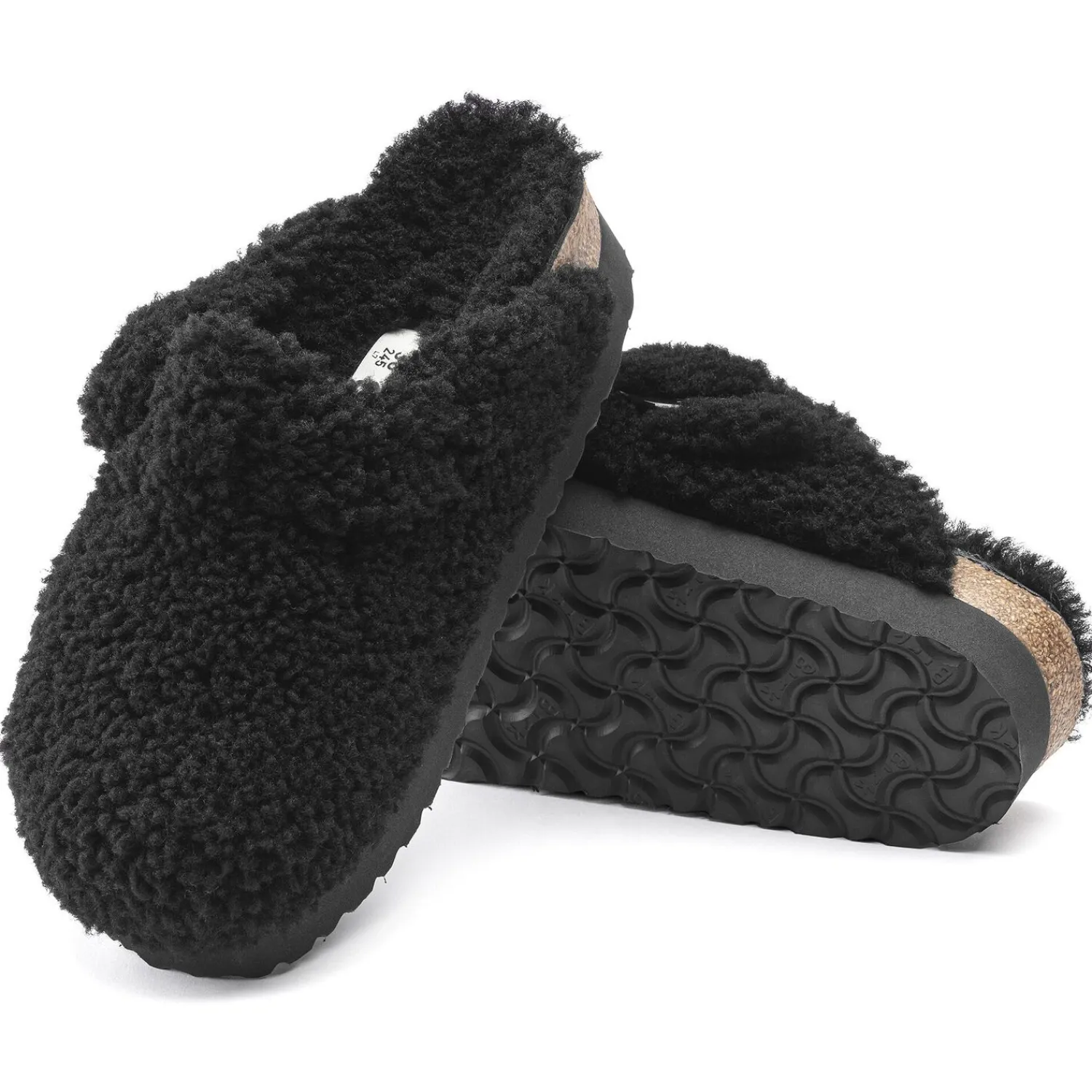 Dames Birkenstock Klompen En Muilen-Boston Big Buckle Platform