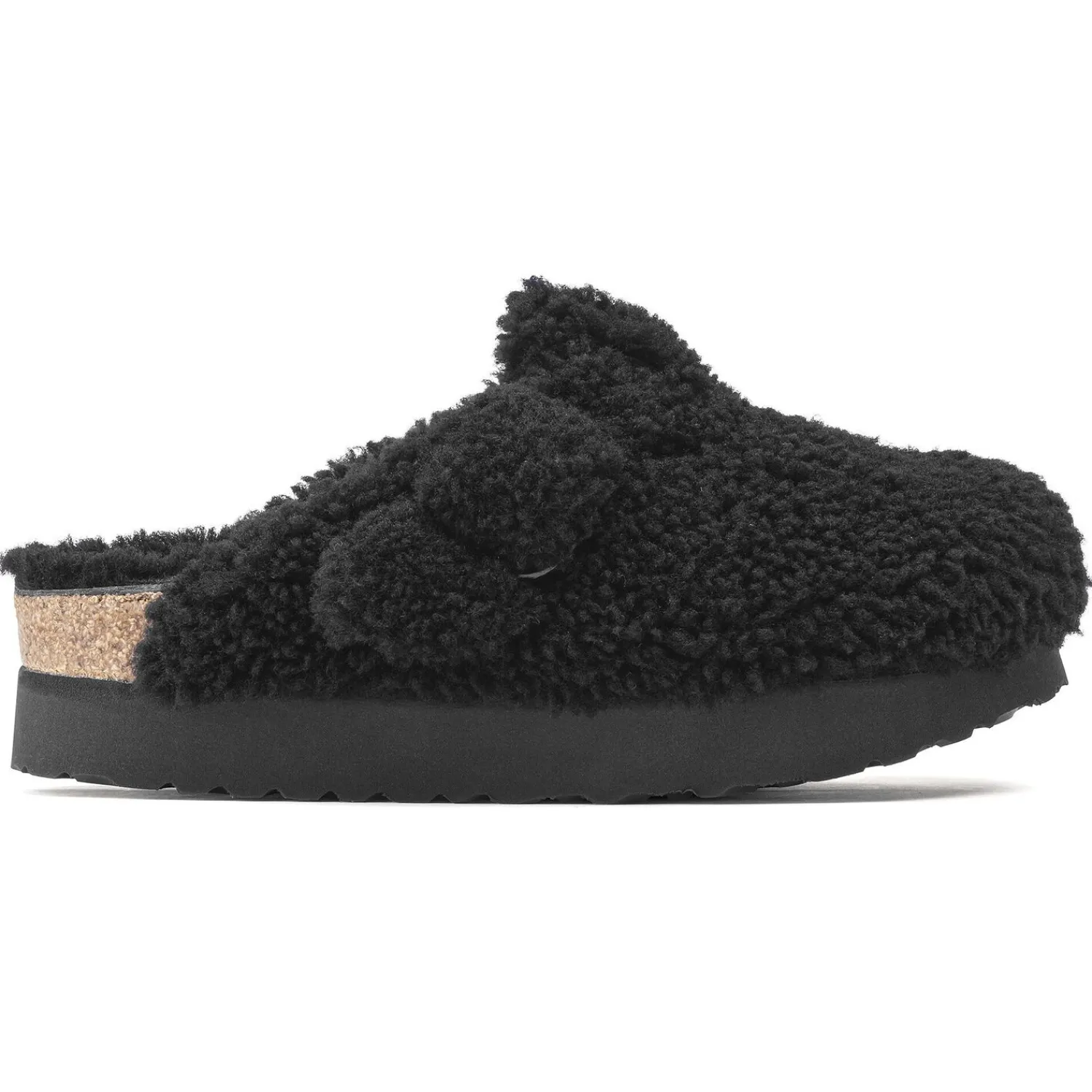 Dames Birkenstock Klompen En Muilen-Boston Big Buckle Platform