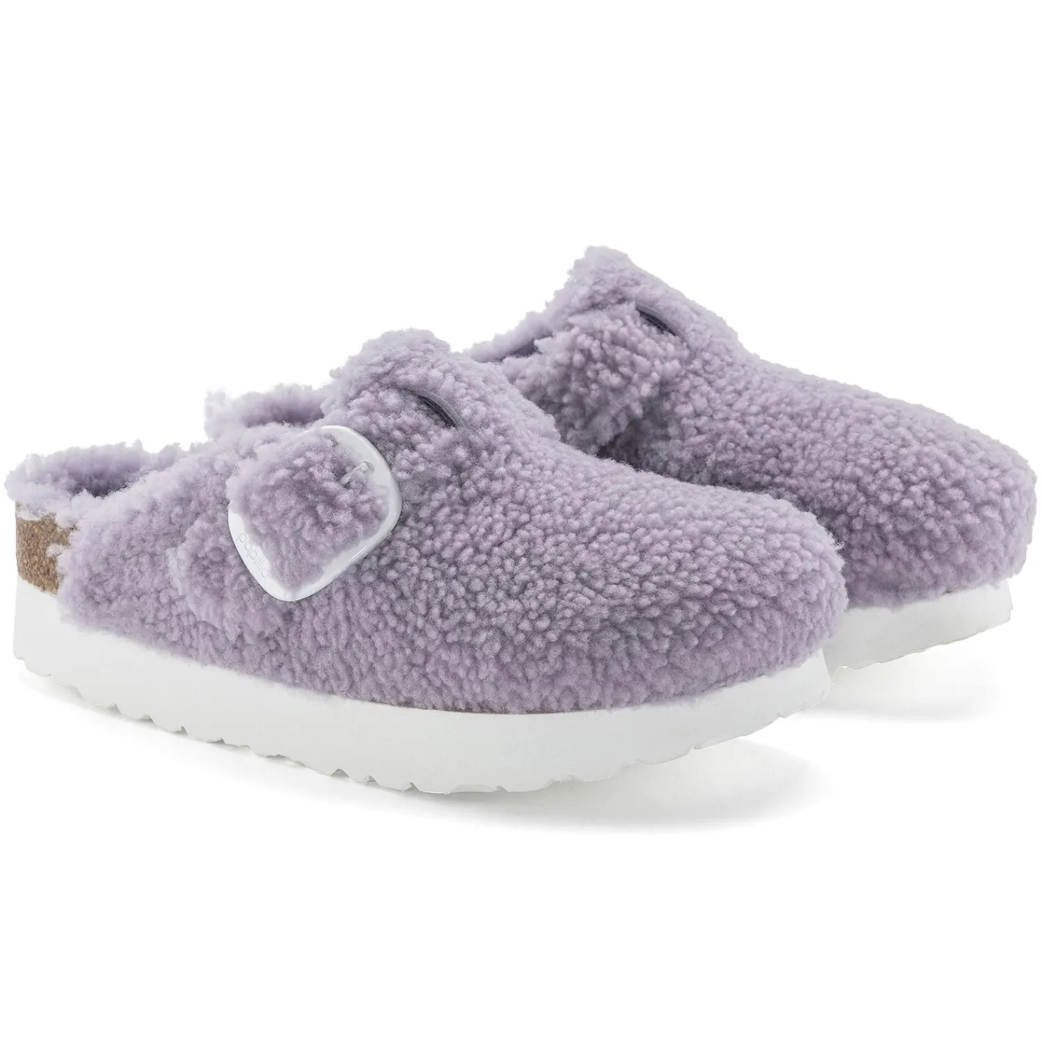 Dames Birkenstock Klompen En Muilen-Boston Big Buckle Platform