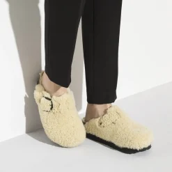 Dames Birkenstock Klompen En Muilen-Boston Big Buckle Platform