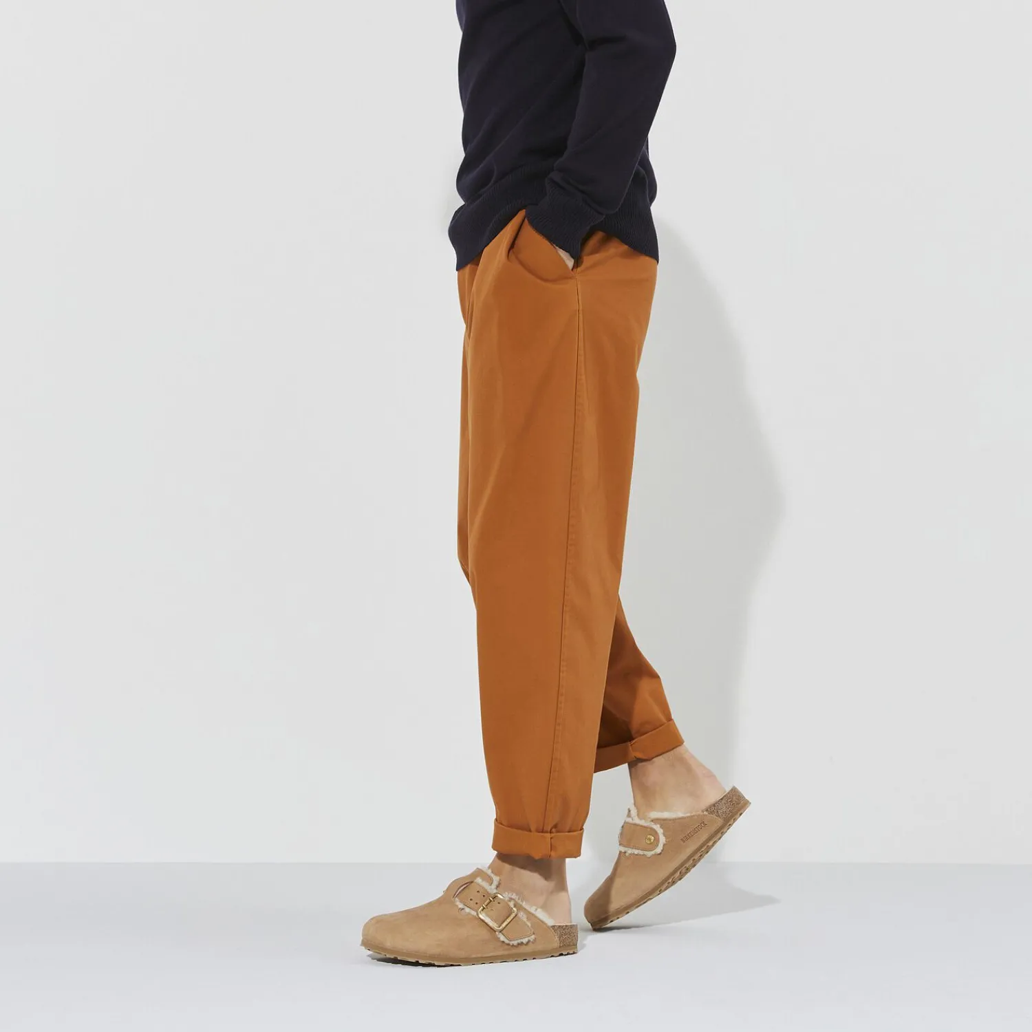 Heren Birkenstock Klompen En Muilen-Boston Bold Shearling