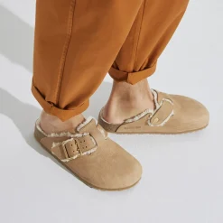 Heren Birkenstock Klompen En Muilen-Boston Bold Shearling