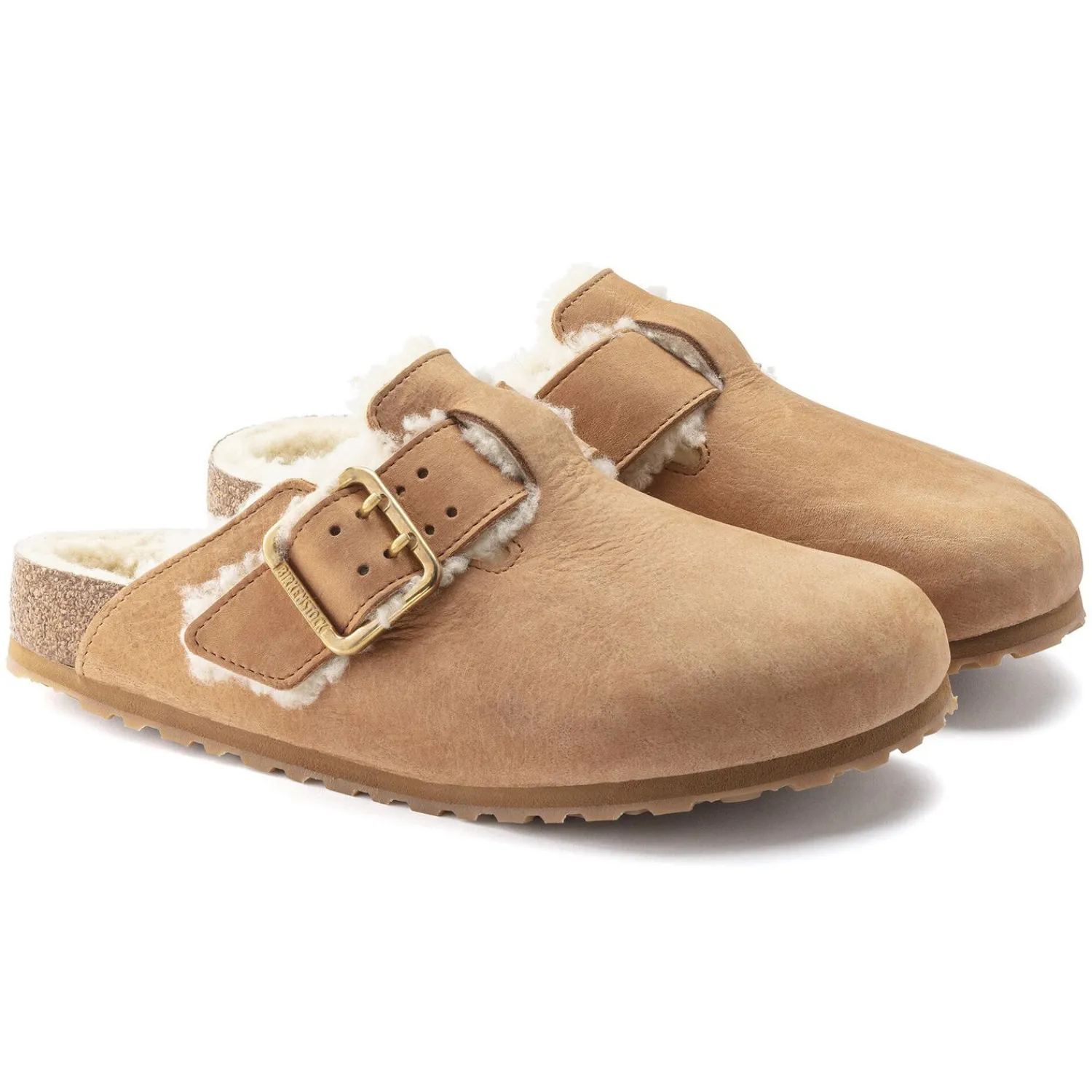 Heren Birkenstock Klompen En Muilen-Boston Bold Shearling