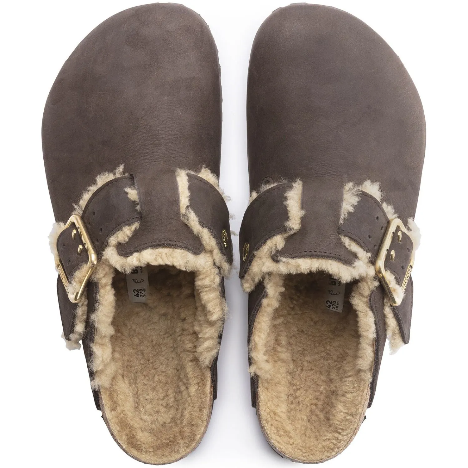 Heren Birkenstock Klompen En Muilen-Boston Bold Shearling