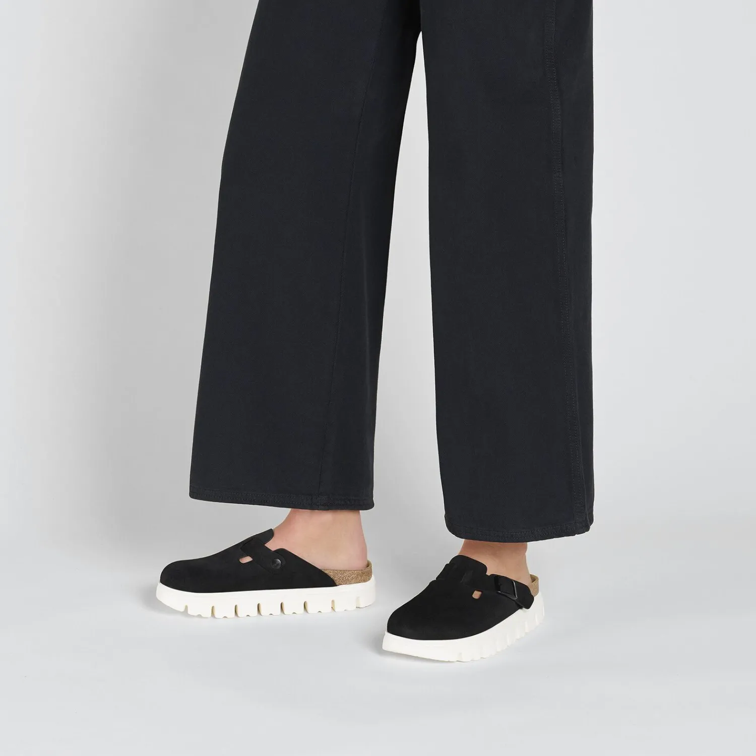 Dames Birkenstock Klompen En Muilen-Boston Chunky